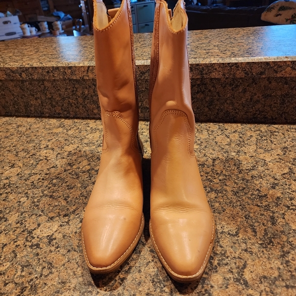 Sam & Libby Ladies Mid-Calf Leather Boots, Size 10B - Picture 3 of 9